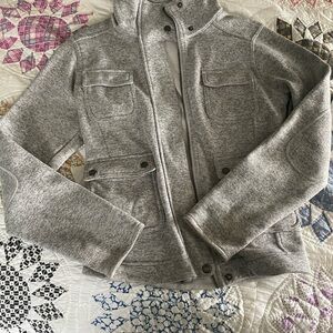 Patagonia Gray Utility Jacket with Structured Fit